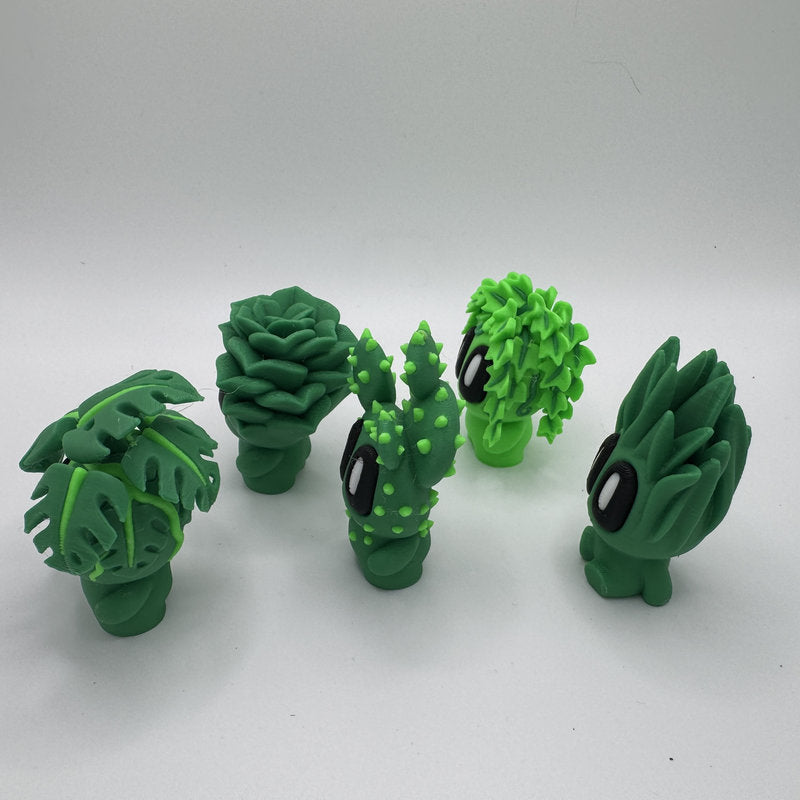 Adorable Collectible Plant Buddies โ Choose Individual or Full Set