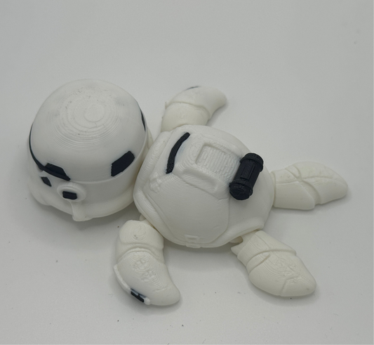 Stormtrooper Sea Turtle Figurine