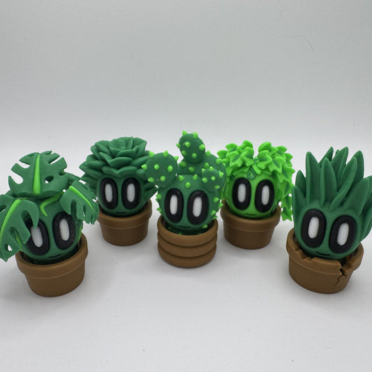 Adorable Collectible Plant Buddies – Choose Individual or Full Set